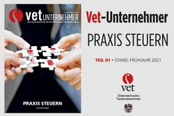 Vet Unternehmen - Praxis steuern