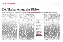 Artikel "Der Tierhalter und das Risiko"