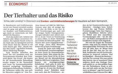 Artikel "Der Tierhalter und das Risiko"