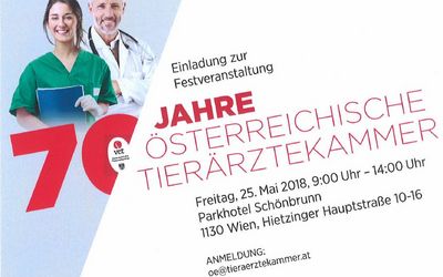 70 Jahre Österreichische Tierärztekammer
