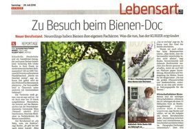 Kurier "Besuch beim Bienen-Doc"