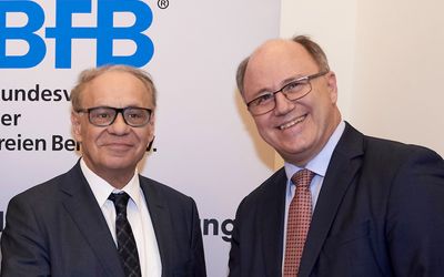 Kurt Frühwirth trifft den Präsidenten der deutschen Freien Berufe Wolfgang Ewer