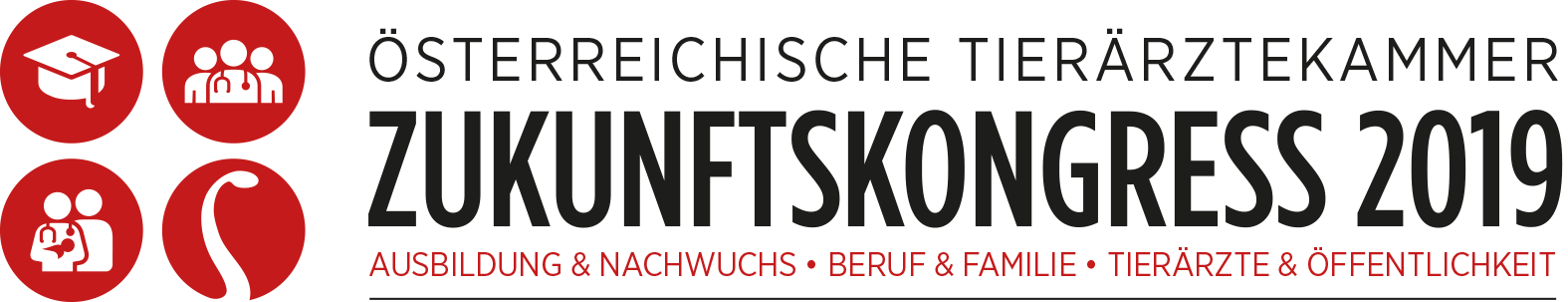 Österreichische Tierärztekammer | Zukunftskongress 2019 | Ausbildung & Nachwuchs, Beruf & Familie, Tierärzte & Gesellschaft